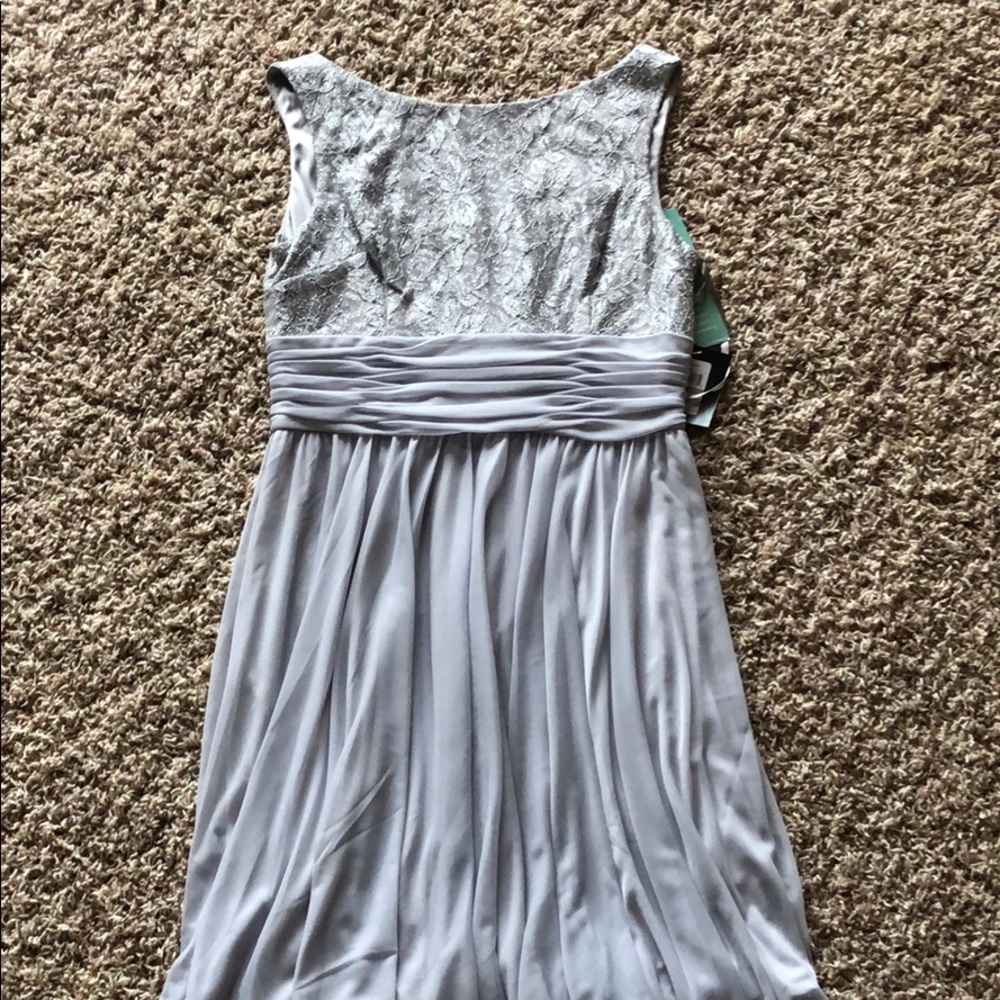 Silver Formal Dress